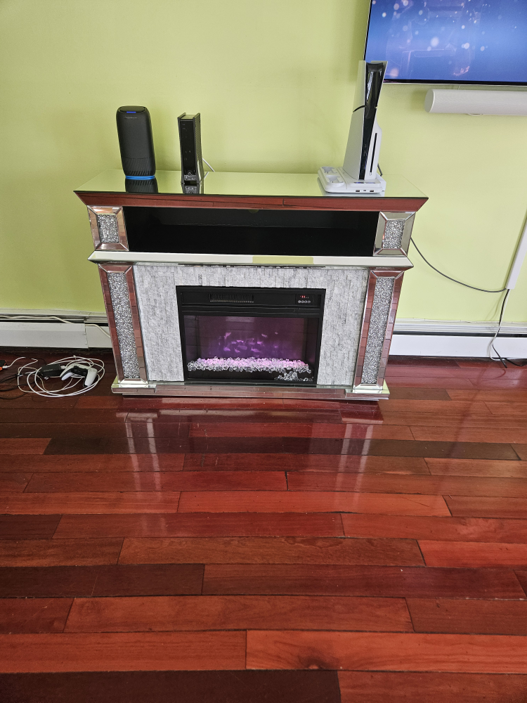 Electric Fireplace TV Stand comes with remote - photo 3