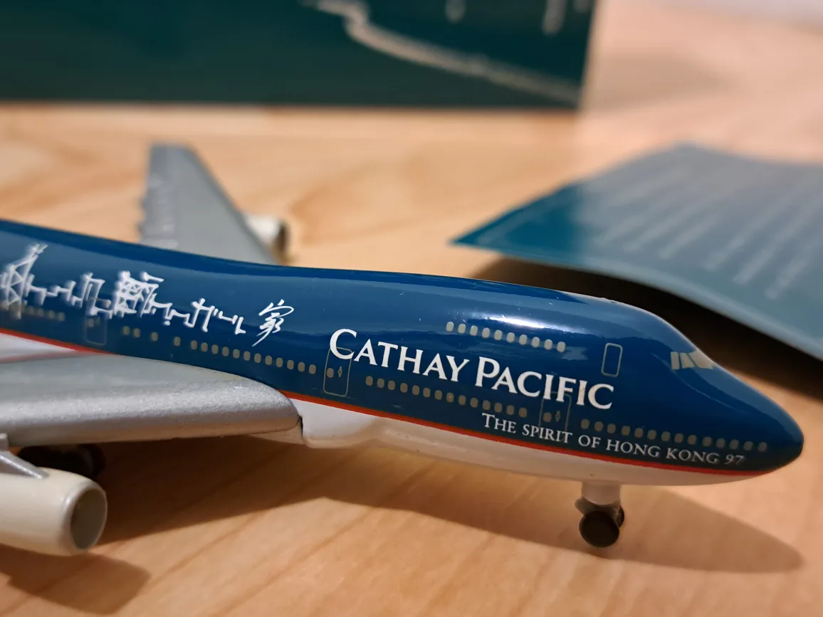 Cathay Pacific Boeing 747-400 'The Spirit of Hong Kong' image indicator(4)