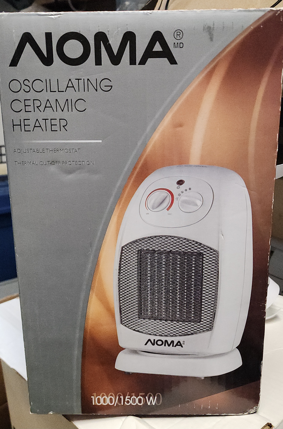 NOMA Oscillating Ceramic Heater - 1000/1500W