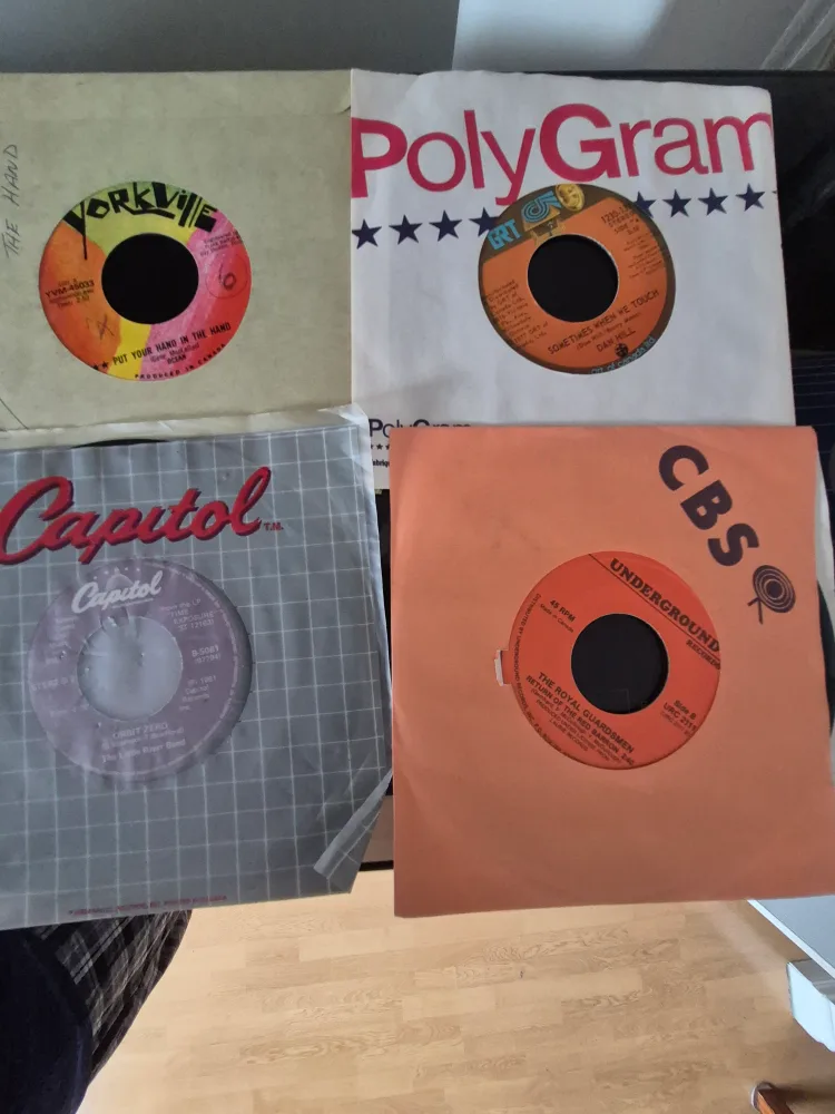 Collection of 45 RPM Vinyl Singles image indicator(2)