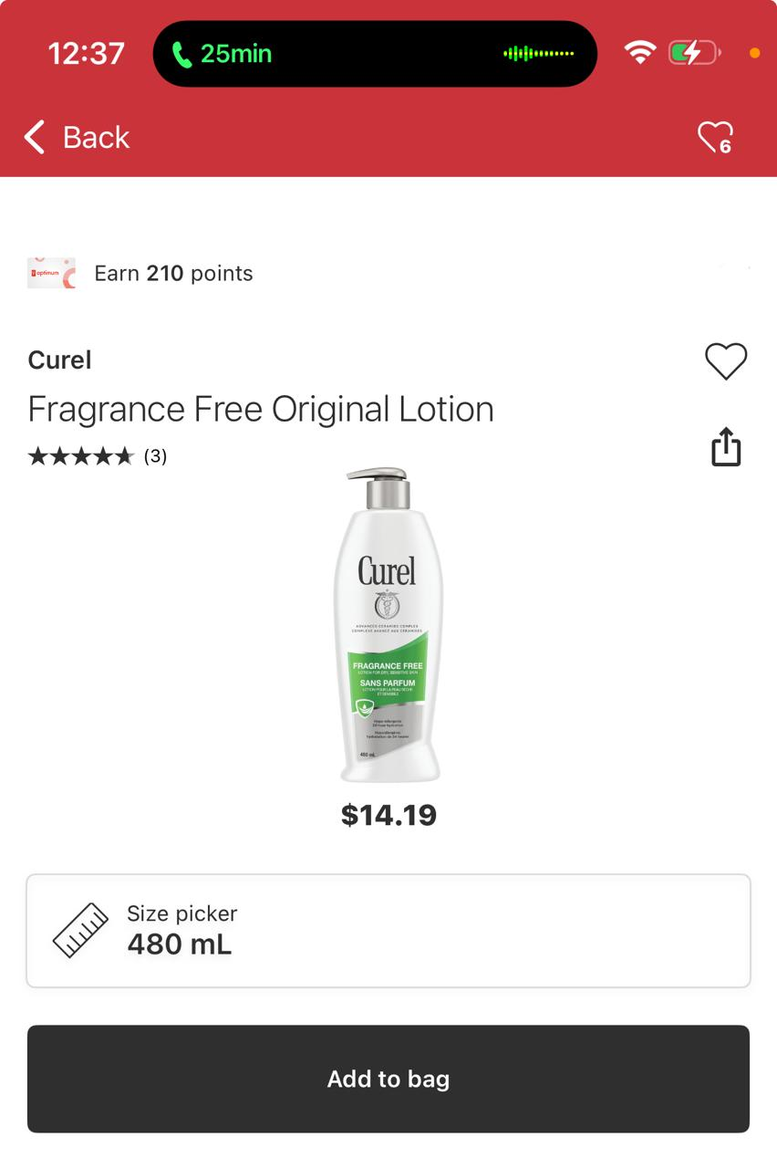 Curel Body Lotions (480ml each)... 7$ ea - photo 3