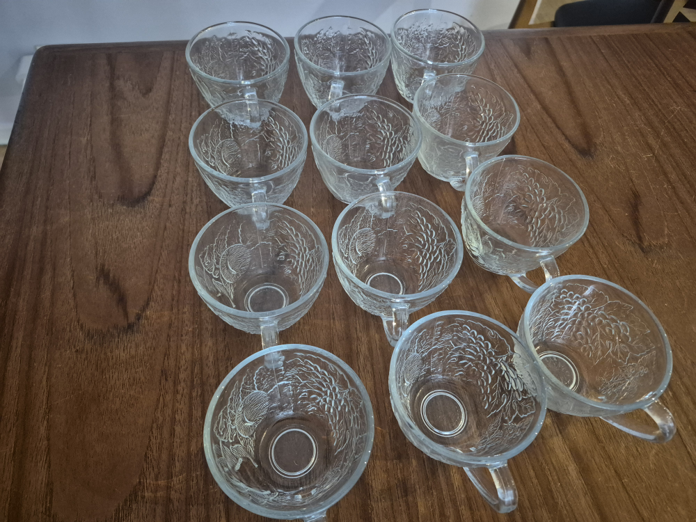 Punch Bowl with 12 Cups - photo 5