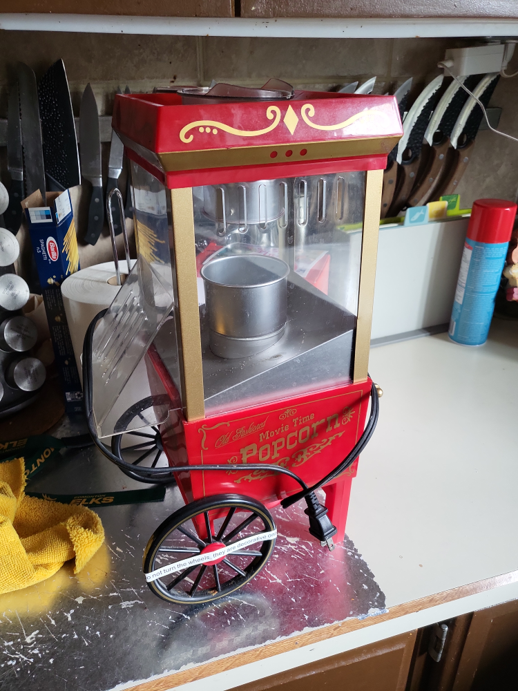 Vintage Style Popcorn Machine - photo 2