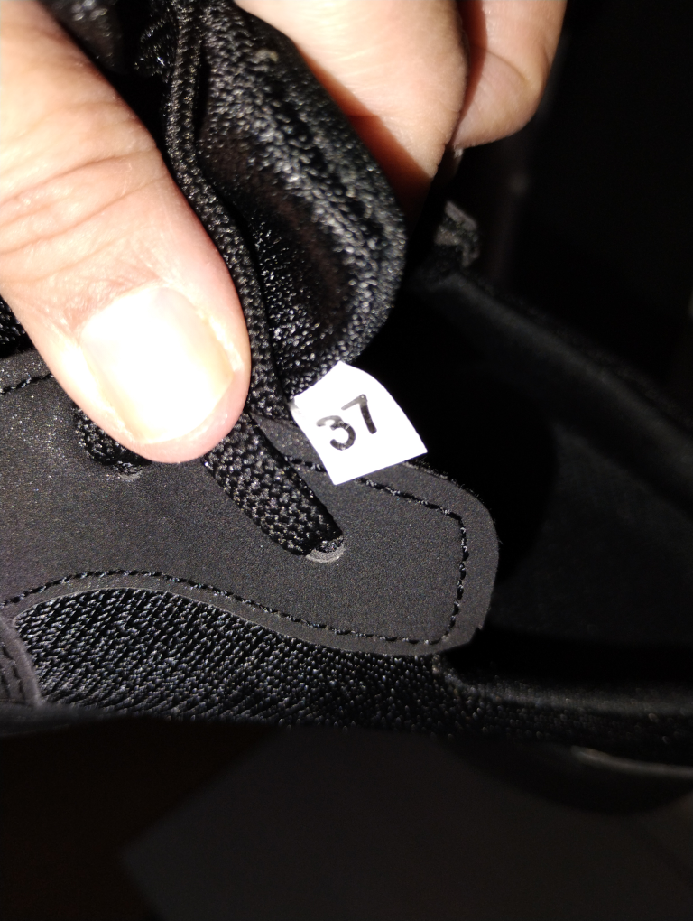 Women's Black Slip-On Sneakers - Size 37 - photo 3