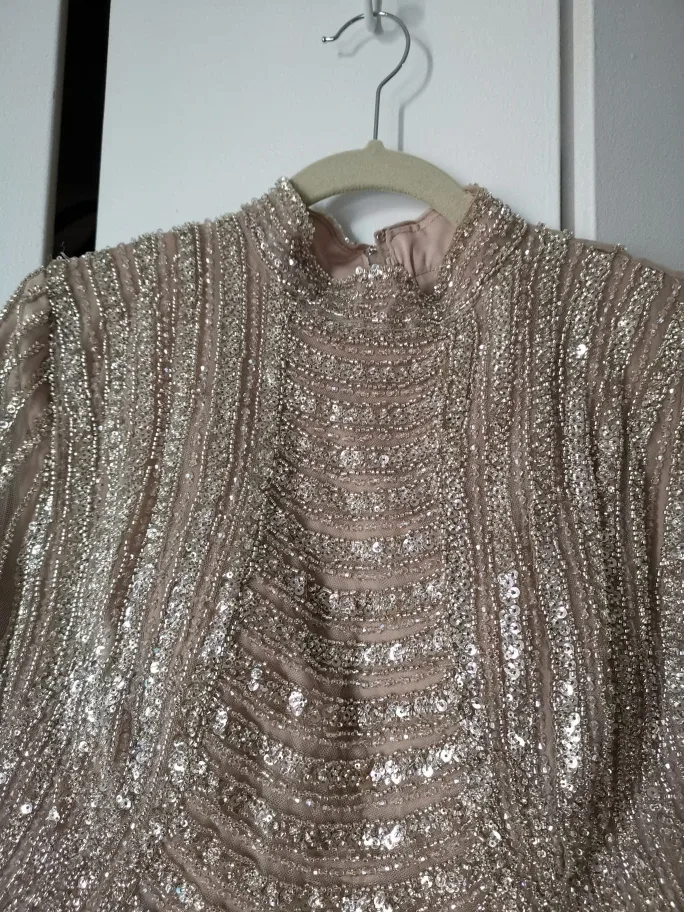 Gorgeous Beaded Maxi Dress image indicator(8)