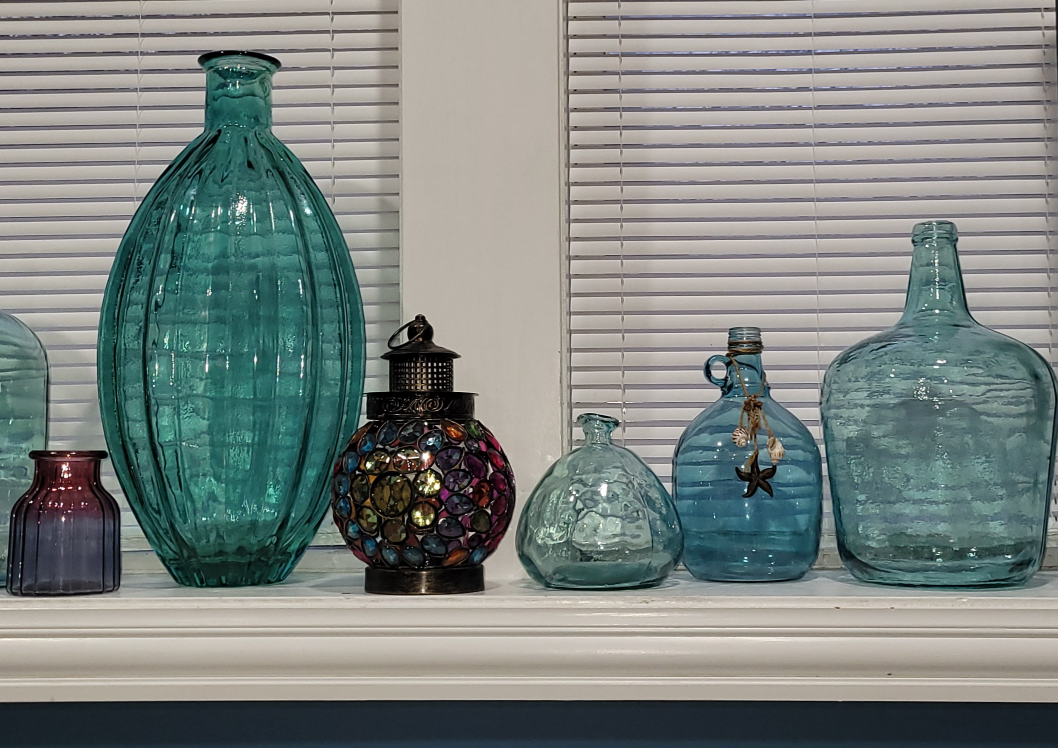 Decorative Glass Bottle Beach house decor - photo 2