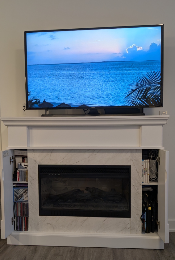Electric Fireplace Mantel - photo 3