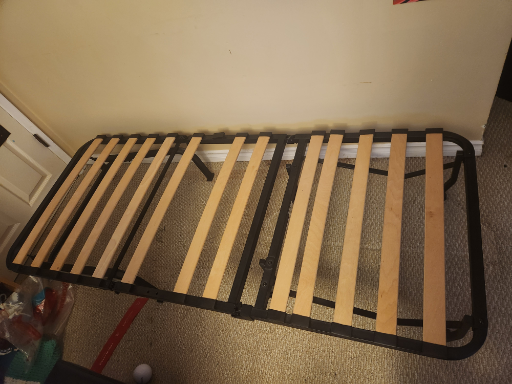 Used Futon Bed Frame with or without mattess