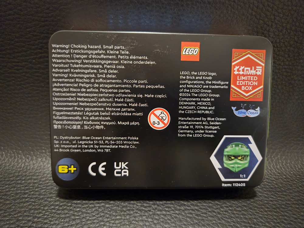 LEGO Ninjago Legacy Limited Edition Tin Box with Minifigures - photo 2