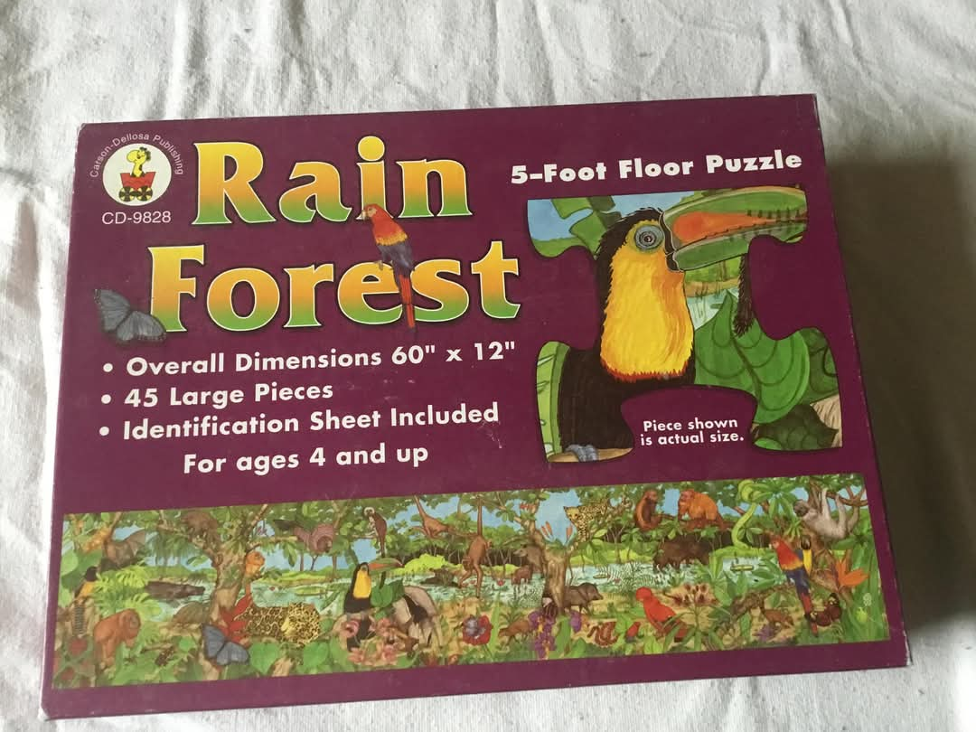 Rain Forest floor puzzle