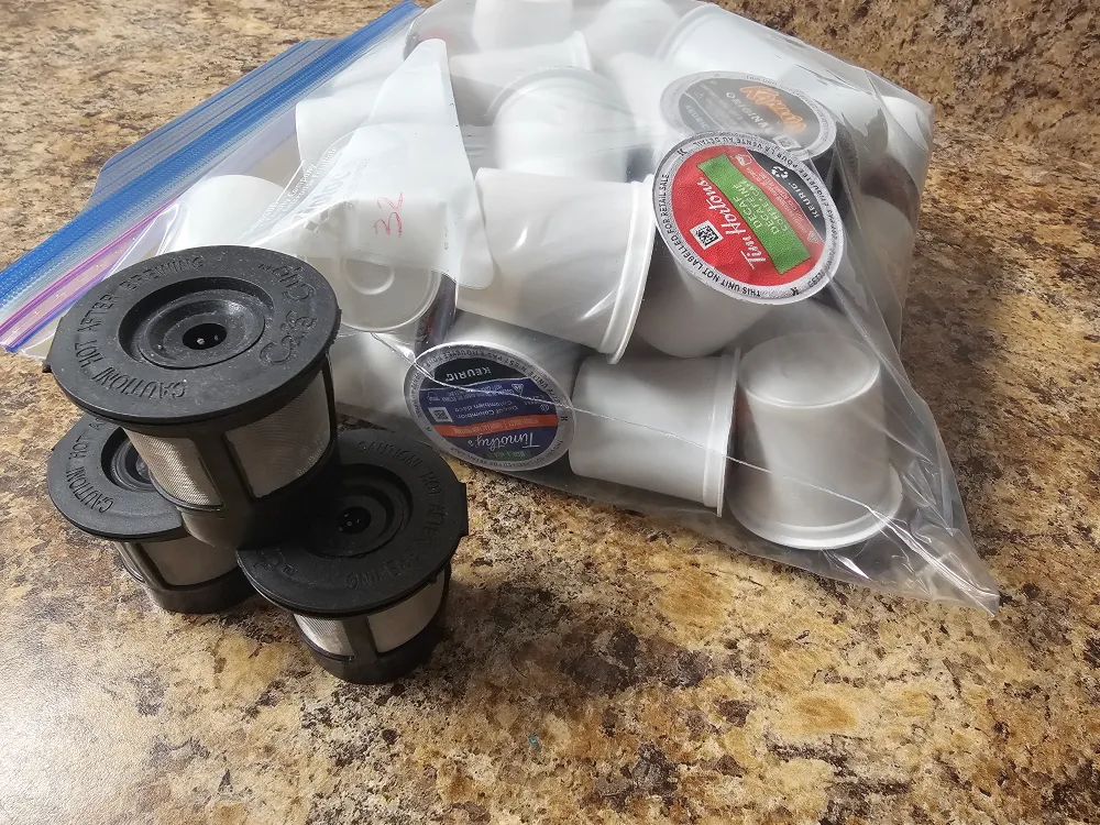 Keurig K-Mini with Pod Organizer, K-Cups and Reusable Filters image indicator(4)