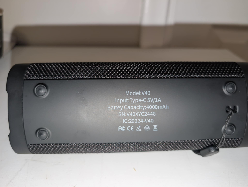 Portable Wireless Bluetooth Speaker with RGB Light - photo 4