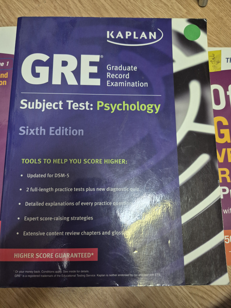 Kaplan GRE Psychology Subject Test - Sixth Edition