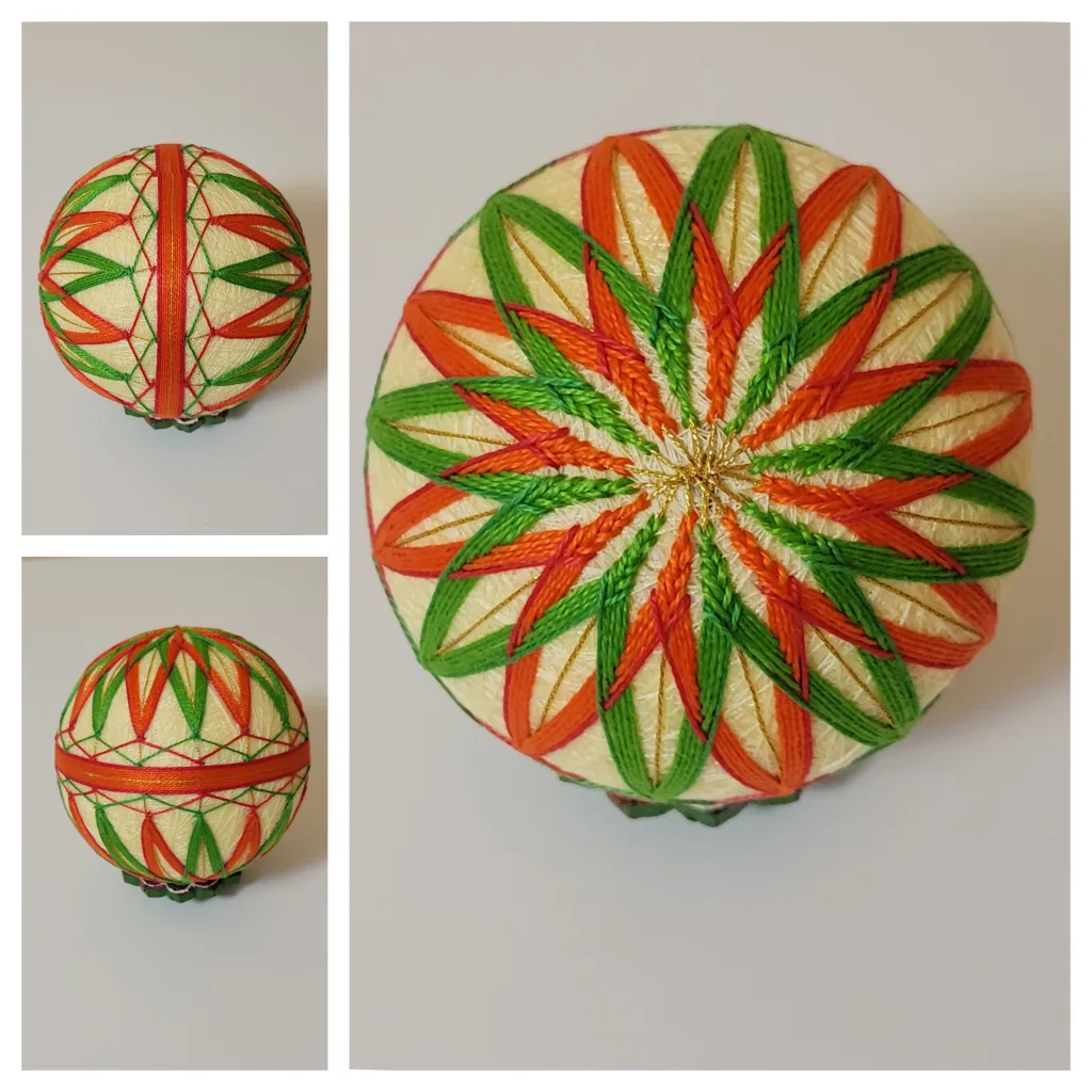 Japanese embroidery Temari balls image indicator(10)