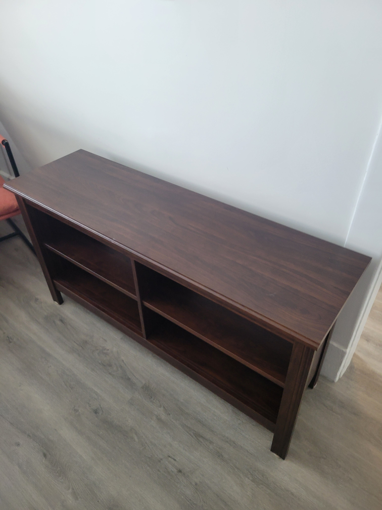 Dark Brown Wooden Media Console - photo 4