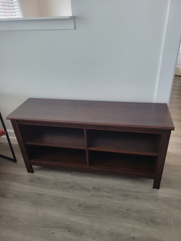 Dark Brown Wooden Media Console - photo 5