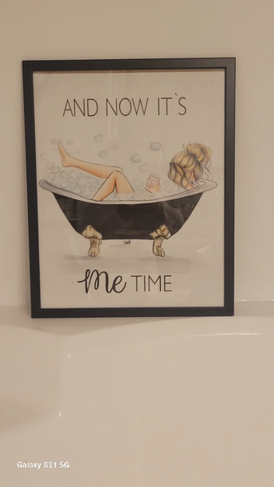 Framed Bath Time Print