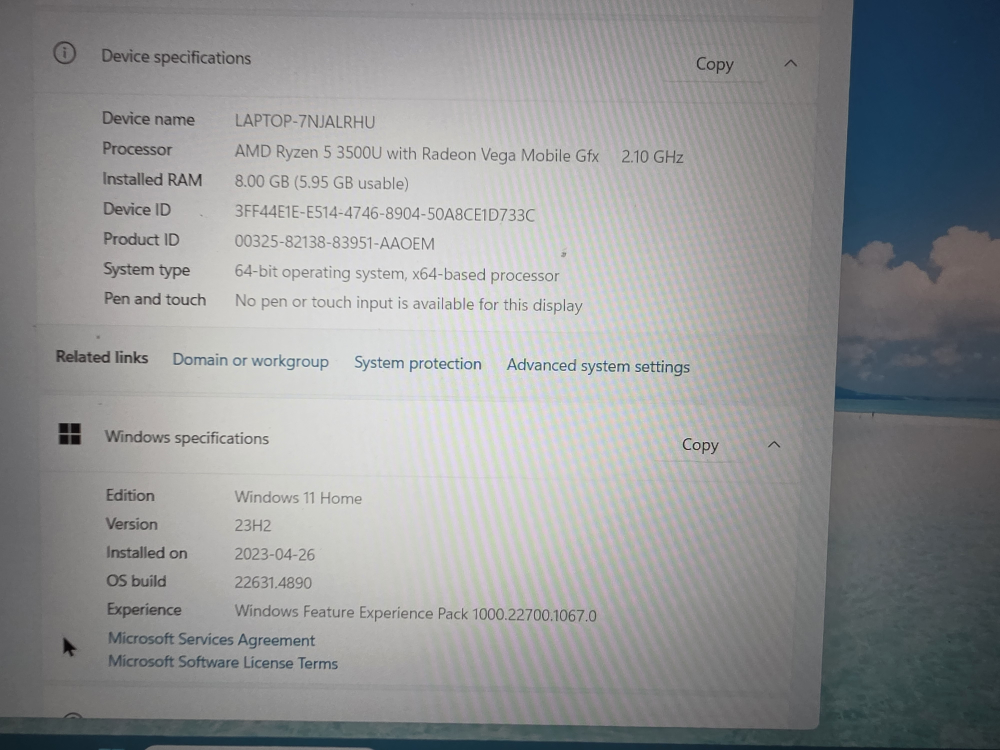 ASUS VivoBook Laptop - AMD Ryzen 5 - photo 4