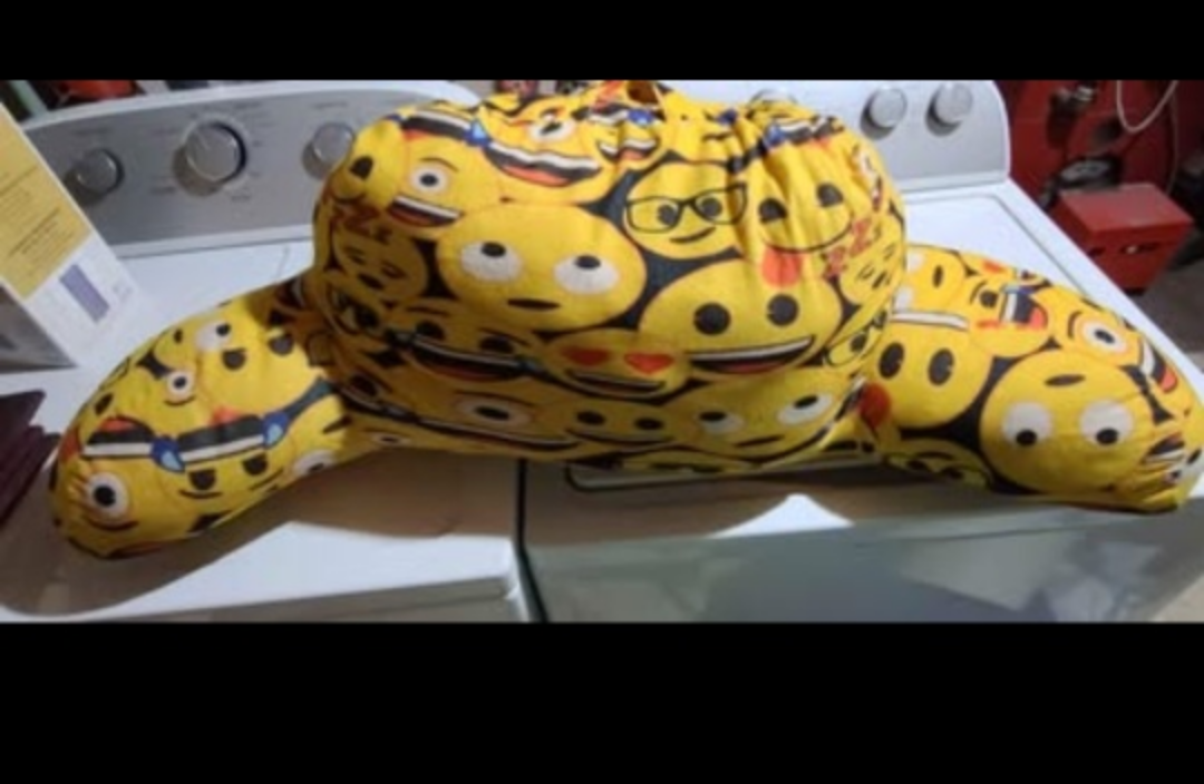 Emoji Reading Pillow