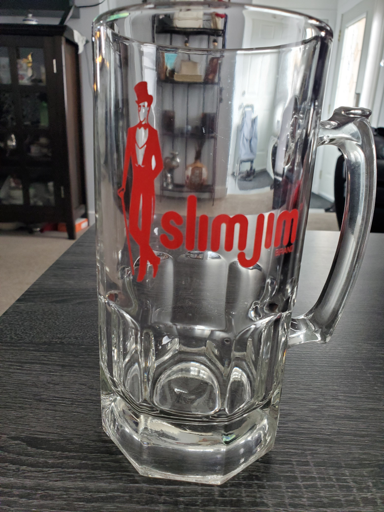 Slim Jim Beer Stein