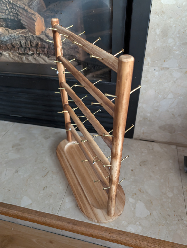 Wooden Jewellery Display Stand.New in a box