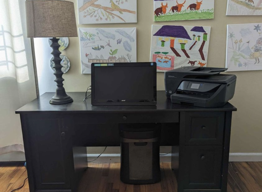 Black Computer Desk