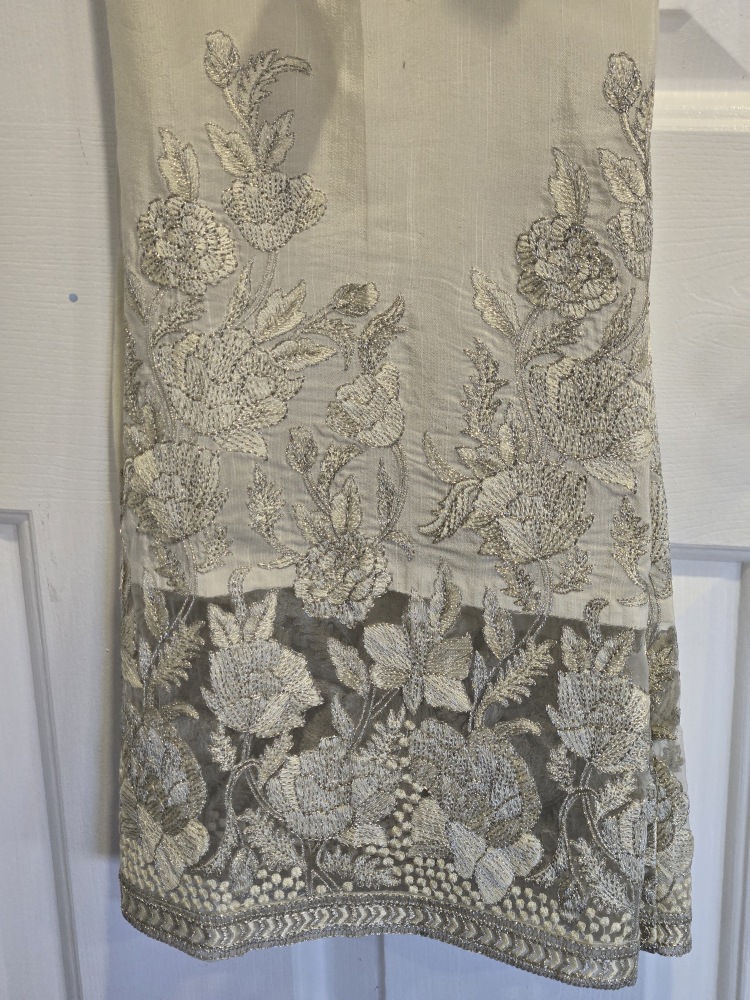 Limelight embroidered pants - off-white - photo 3