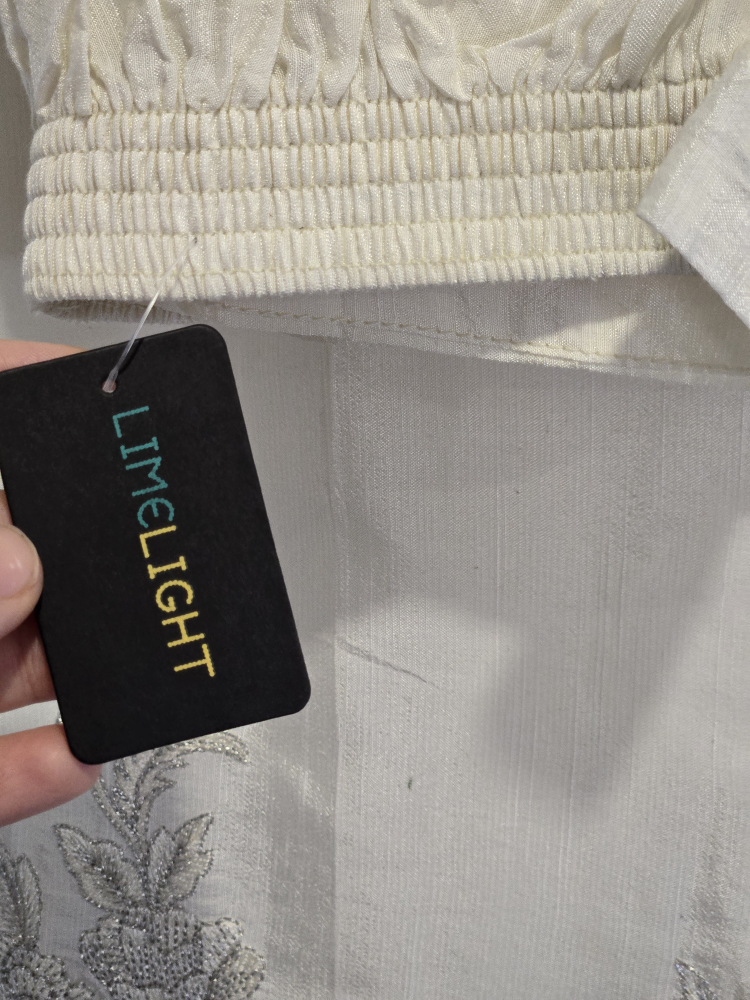 Limelight embroidered pants - off-white - photo 5
