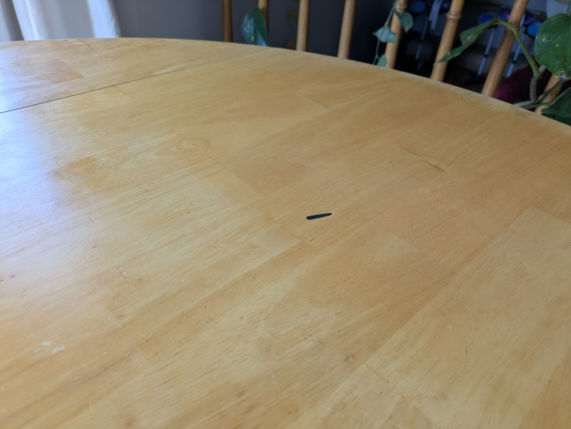 Round Drop-Leaf Table - photo 5