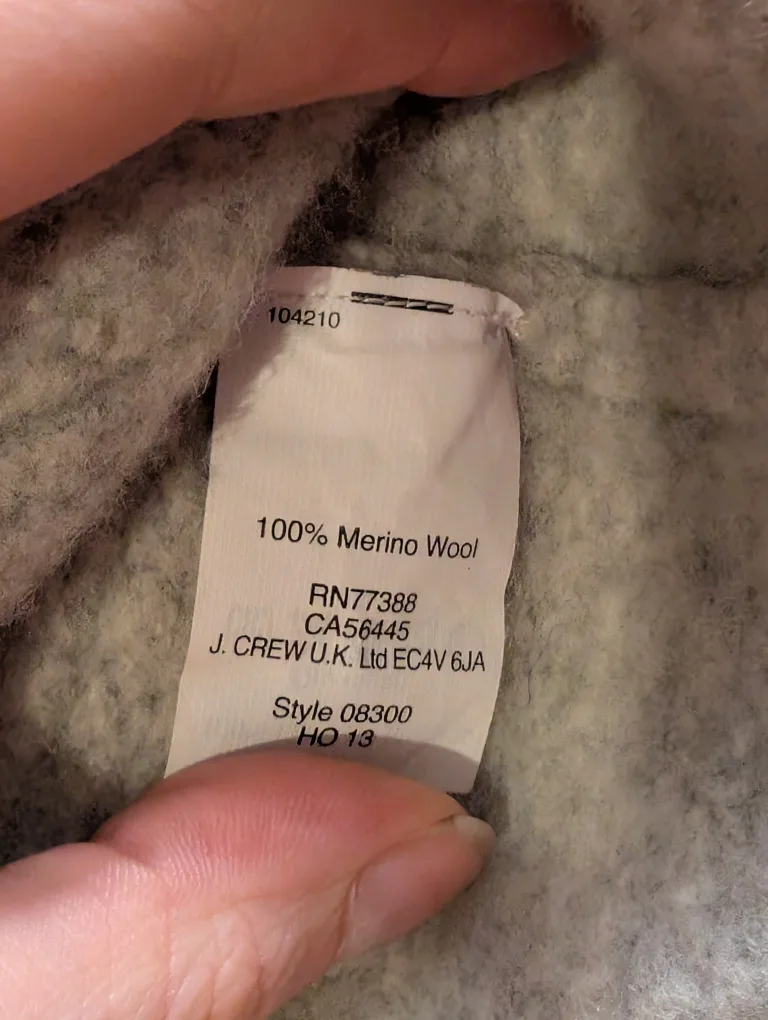 Madewell 100% Merino Wool Sweater - Size Small image indicator(3)