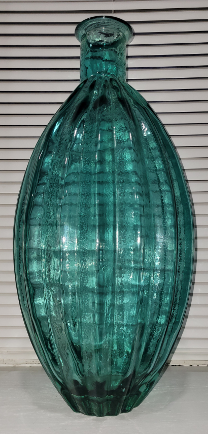 Unique XL Glass Floor Vase