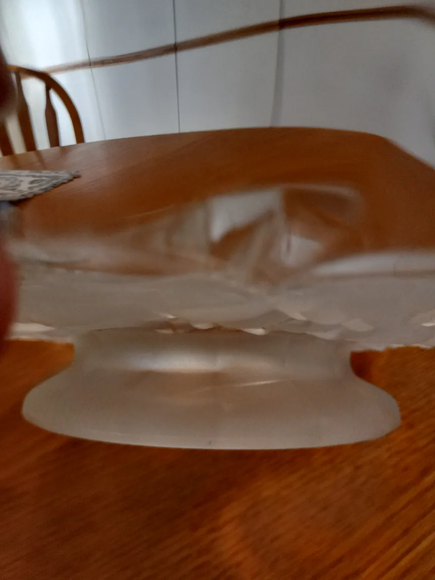 Vintage glass serving plate image indicator(2)