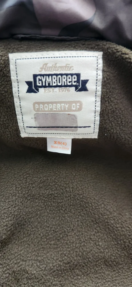 Gymboree Boy's Size 4 Camo Winter Jacket image indicator(5)