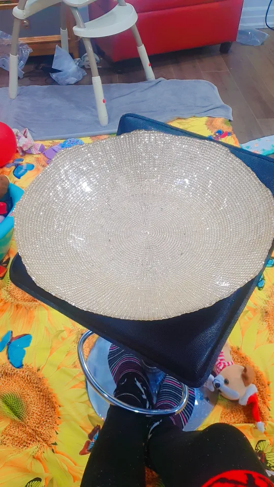 Large Decorative Gold Bowl image indicator(6)