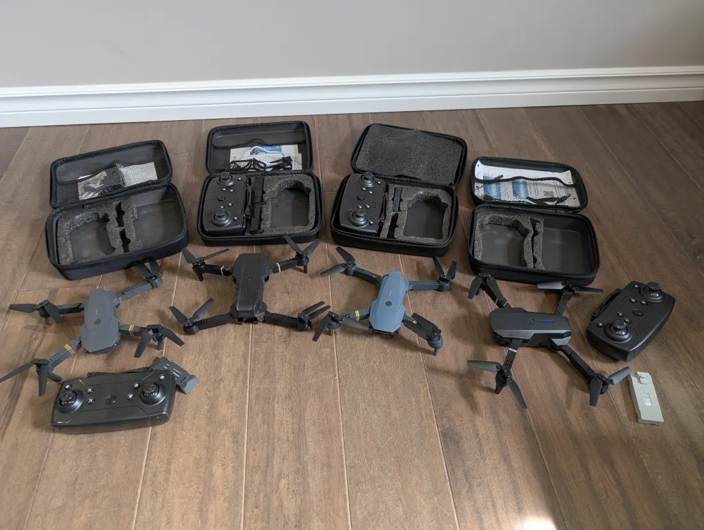 Brand New Drones with Cases and Controllers image indicator(2)