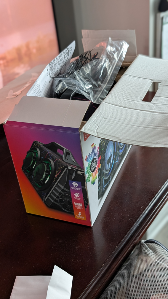 Portable Bluetooth Party Speaker with Lights - photo 4