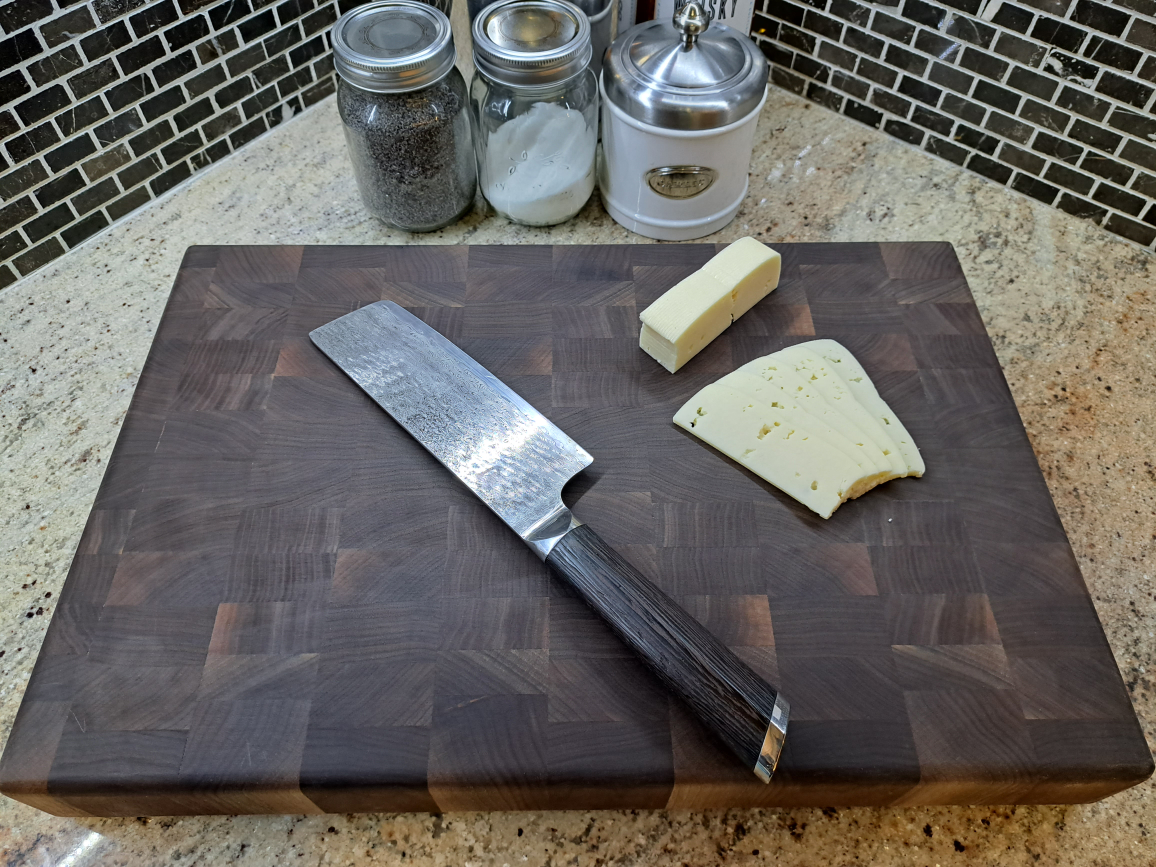 Large Walnut End Grain Cutting Board