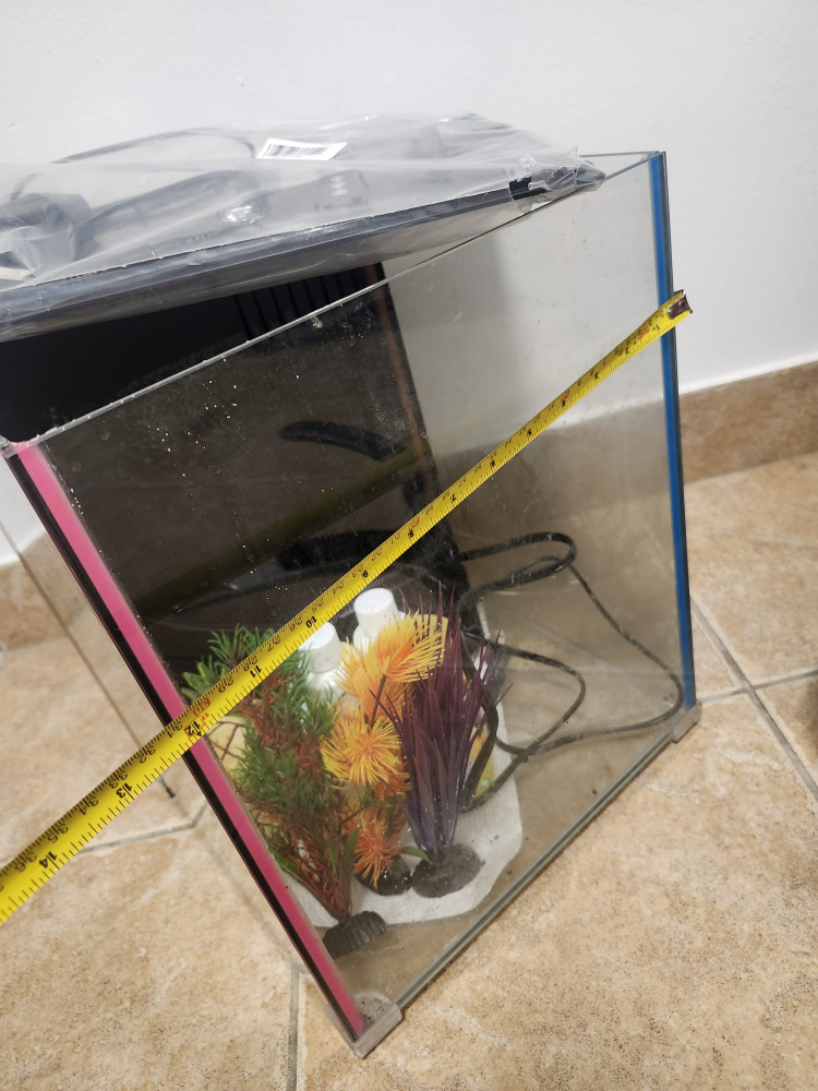 Small Fish Tank with Accessories