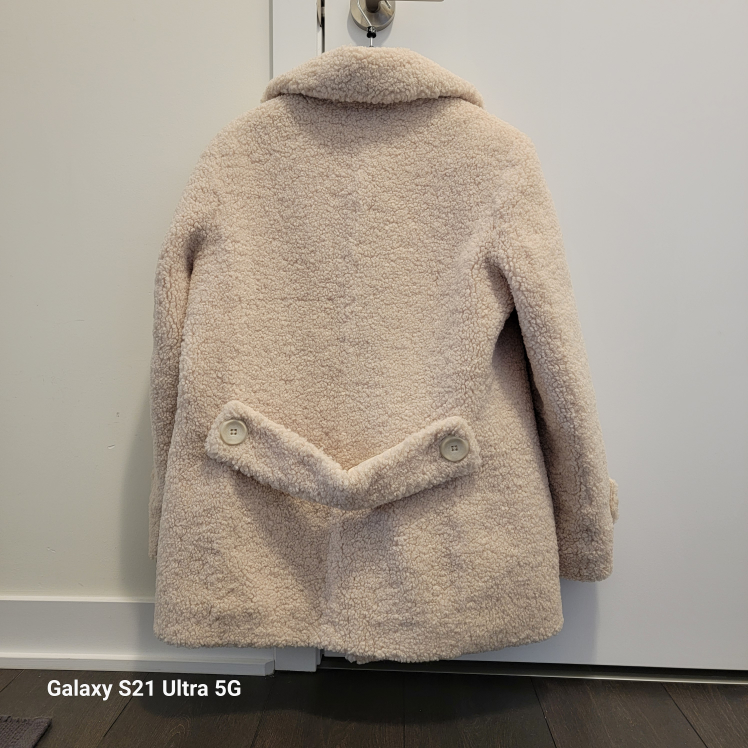 Stand Studio Teddy Coat - Cream - photo 3