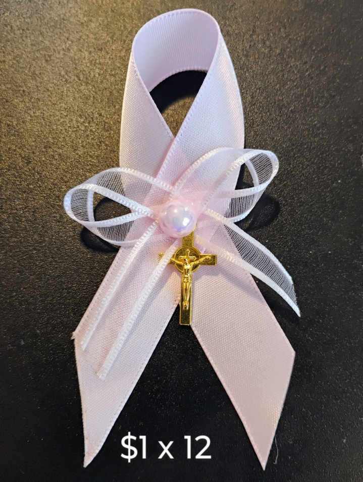 Religious Favour Ribbons - Baptism, Christening - photo 2