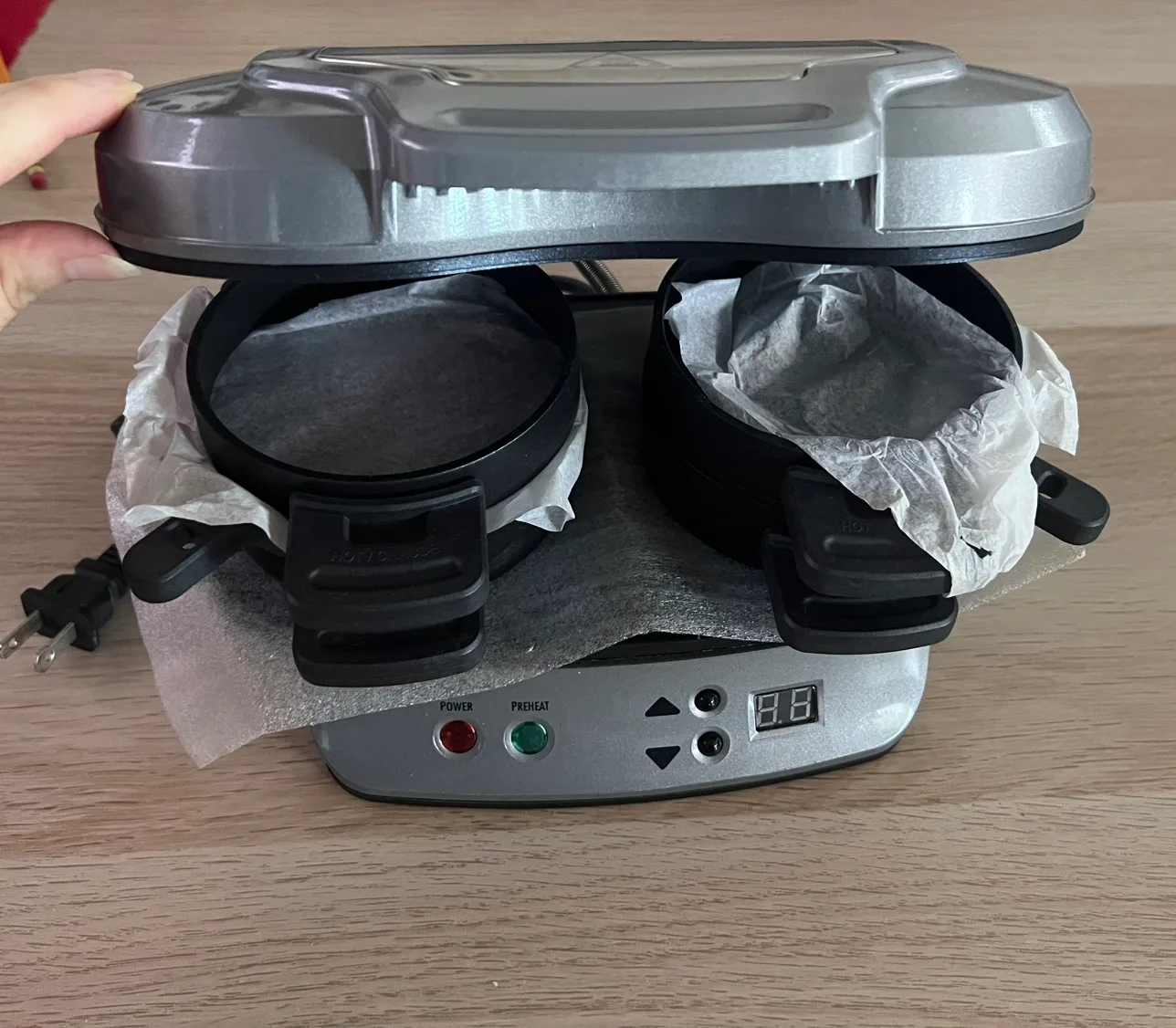 Hamilton Beach Double Panini Press image indicator(2)