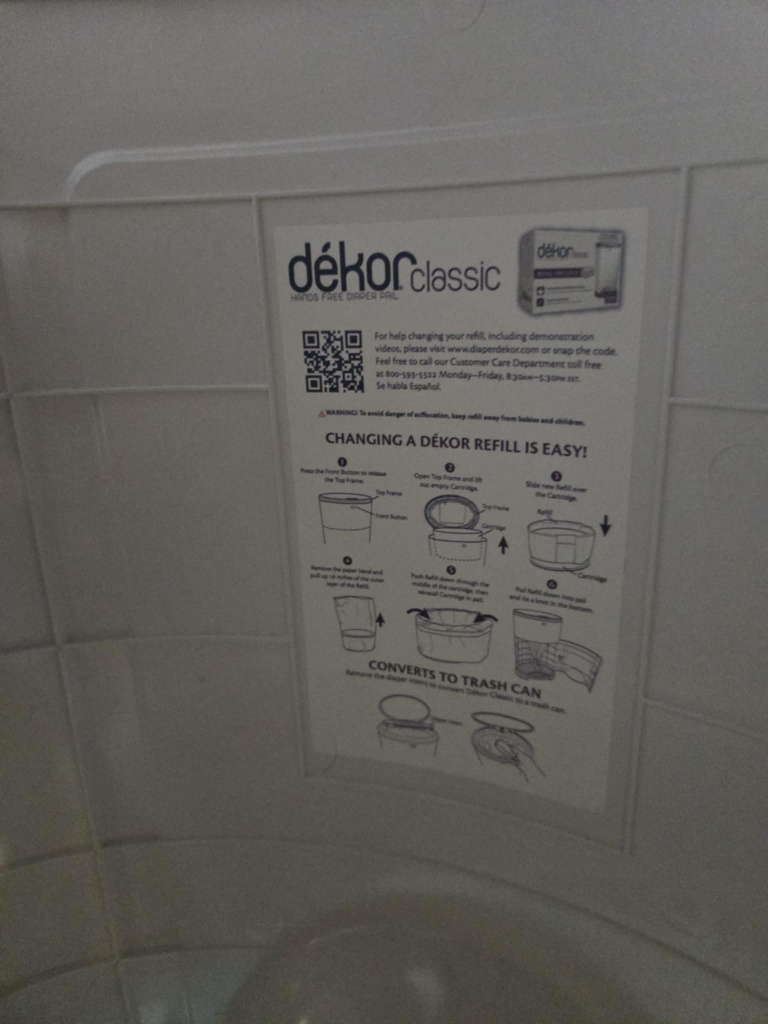 Dékor Classic Diaper Pail - photo 5