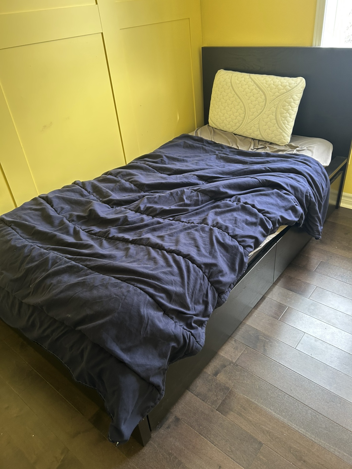 IKEA MALM Single Bed Frame with Storage