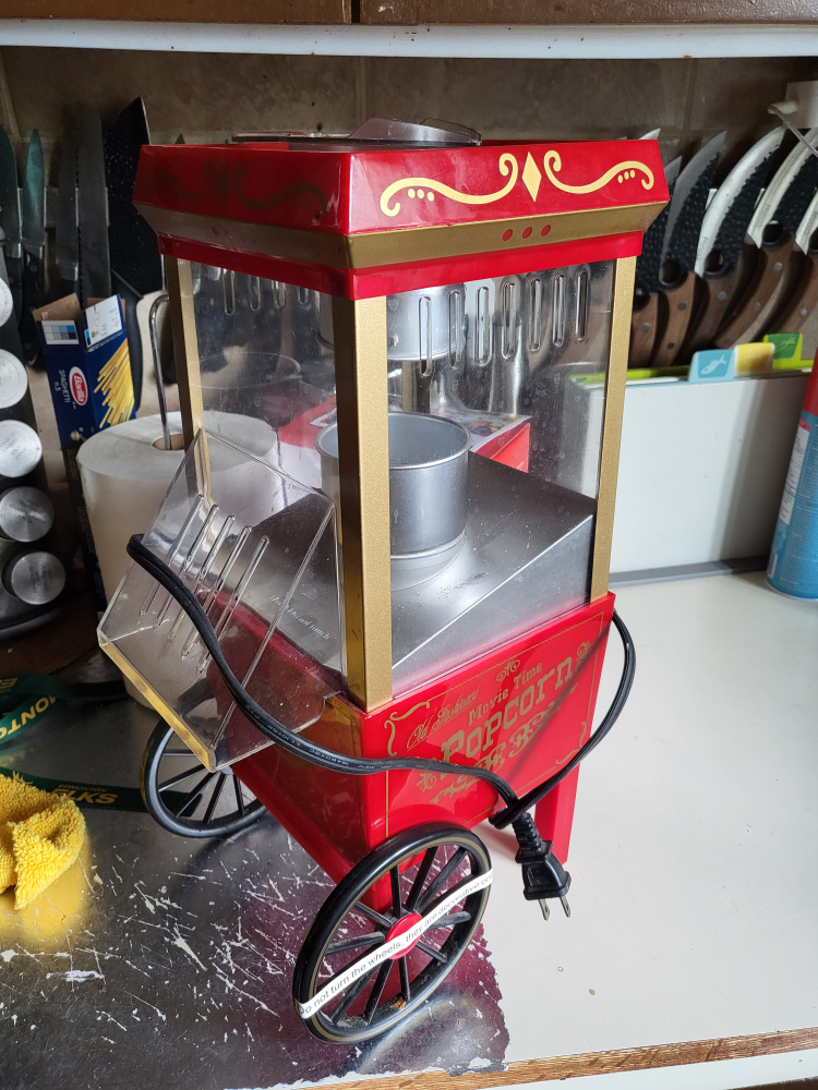 Vintage Style Popcorn Machine