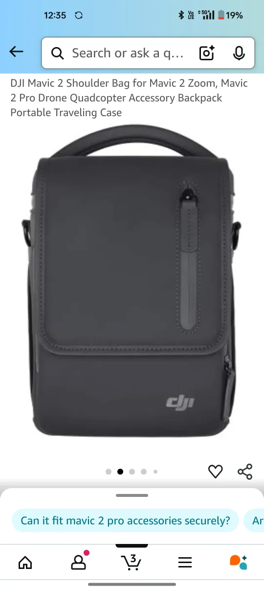 DJI Mavic 2 Shoulder Bag for Drone Accessories image indicator(5)