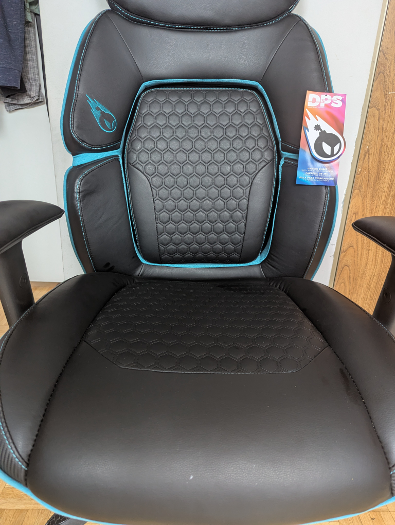 DPS Gaming Chair - Black and Teal