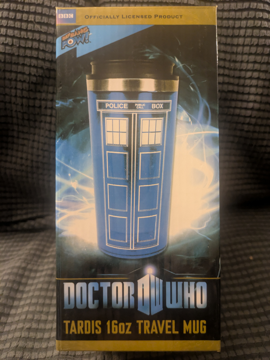 Doctor Who TARDIS 16oz Travel Mug - photo 5