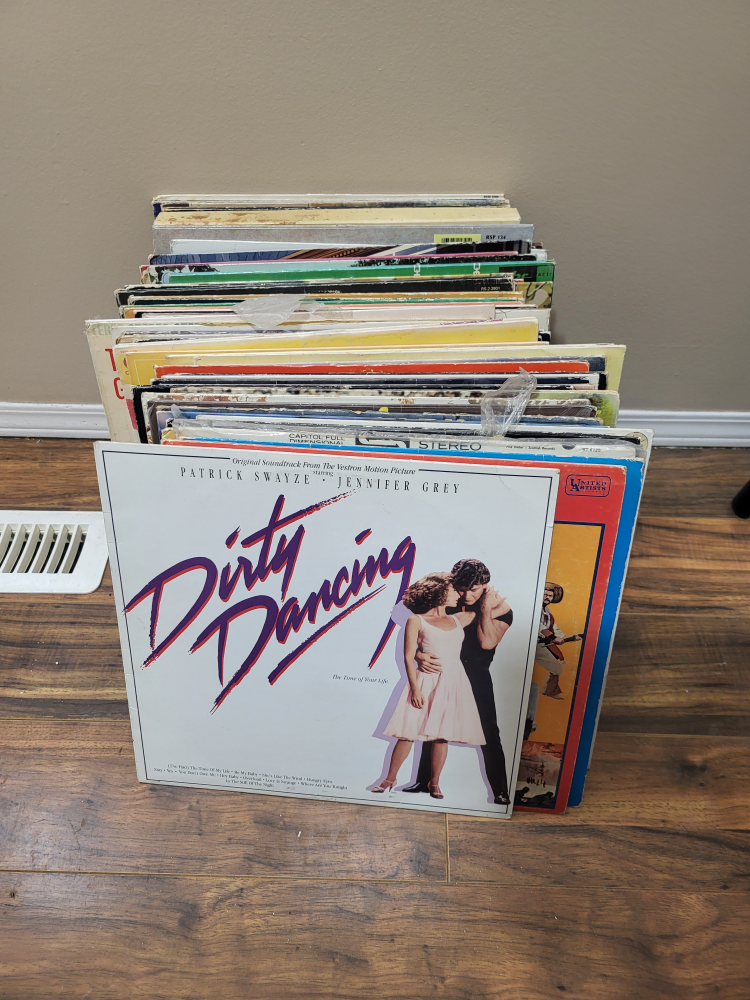 Large Collection of Vintage Vinyl Records