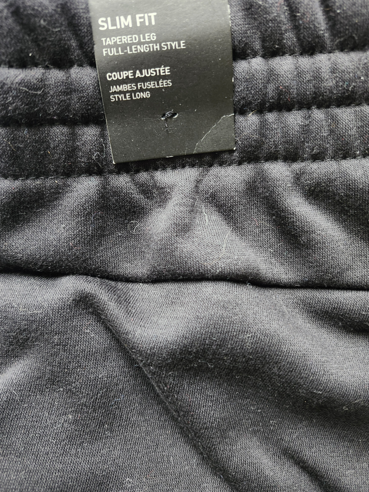 Adidas youth Black Slim Fit Joggers size small - photo 2