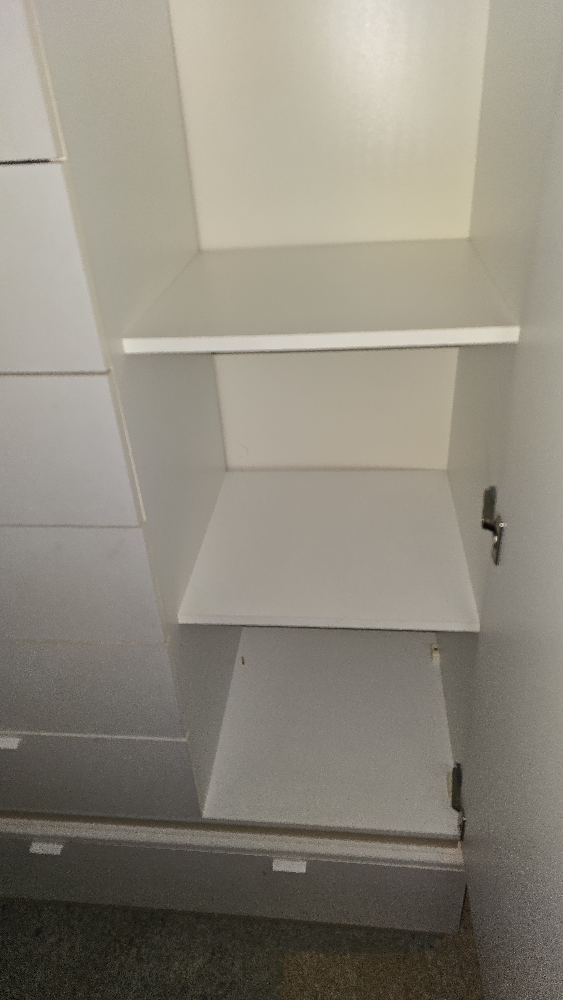 White Wardrobe Armoire with Drawers for kids - photo 3